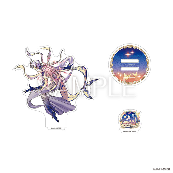 夢職人と忘れじの黒い妖精 2周年キービジュアル アクリルスタンド 黒妖精