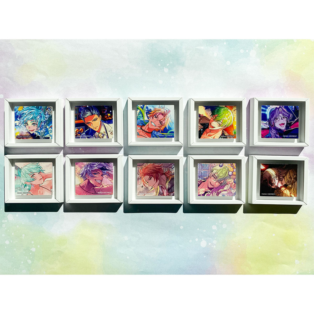 夢職人と忘れじの黒い妖精 フレームマグネット Ver.8（ブラインド