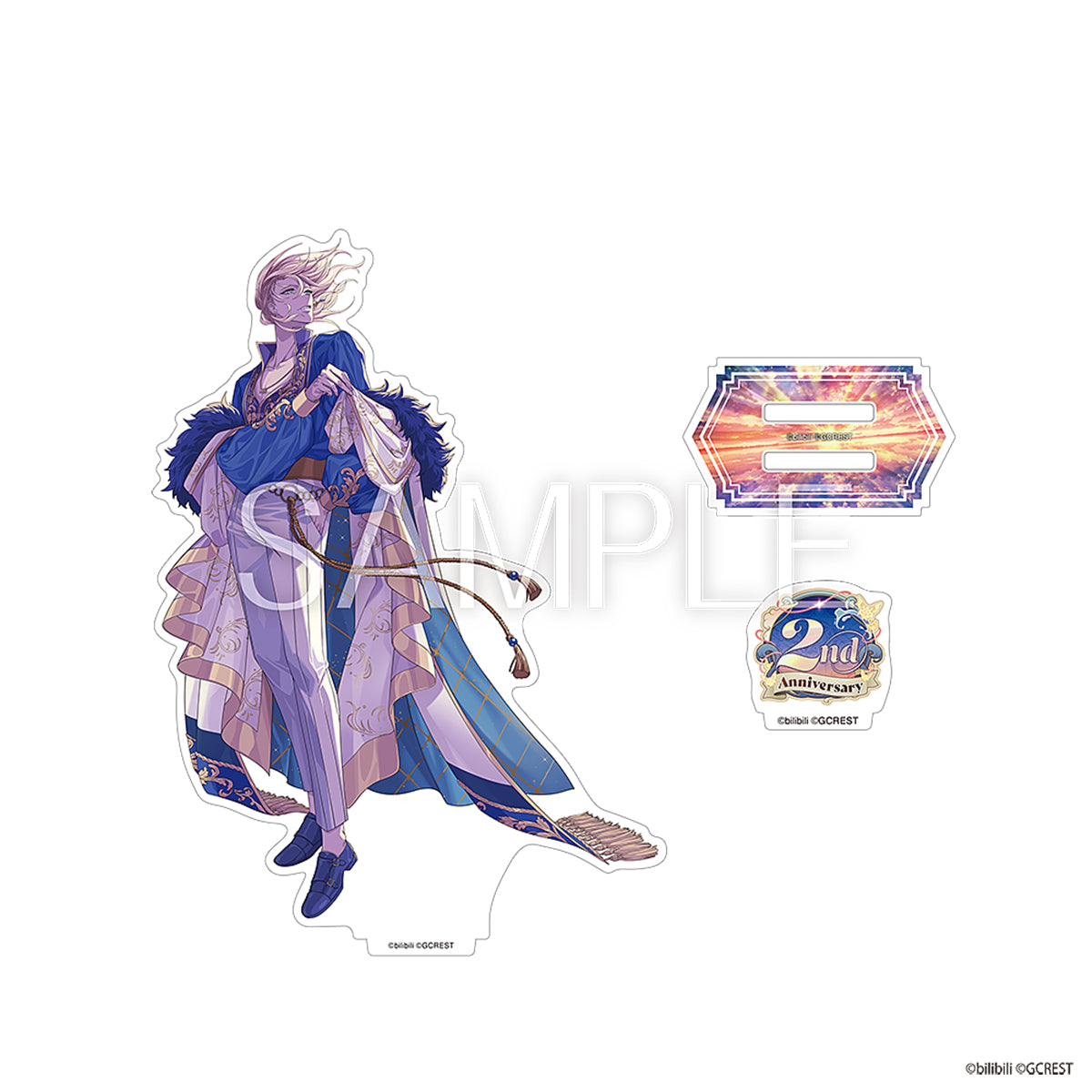 夢職人と忘れじの黒い妖精 2周年キービジュアル アクリルスタンド Ver