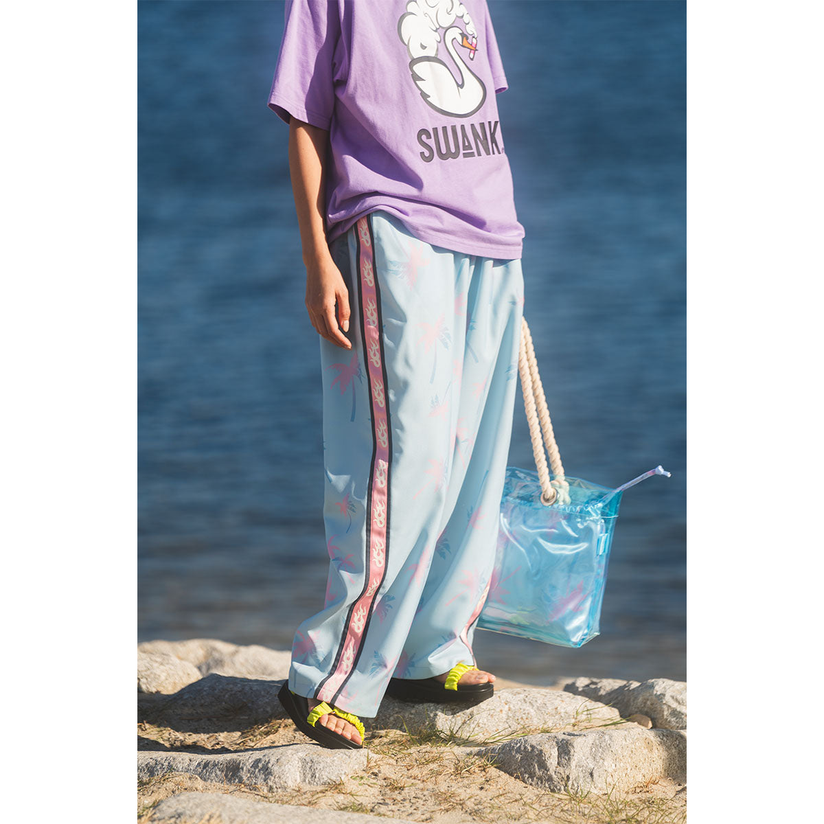 SWANK Breeze Palm Tree Pants – GCRESTORE ジークレストア