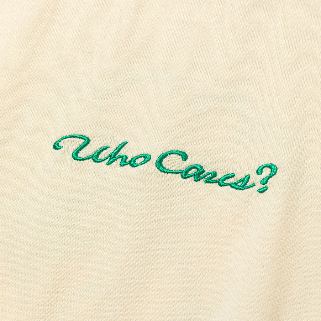 SWANK Breeze Who cares? T-Shirt(Ivory)