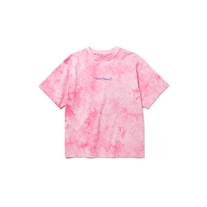 SWANK Breeze Who cares? T-Shirt(Tie Dye Pink)