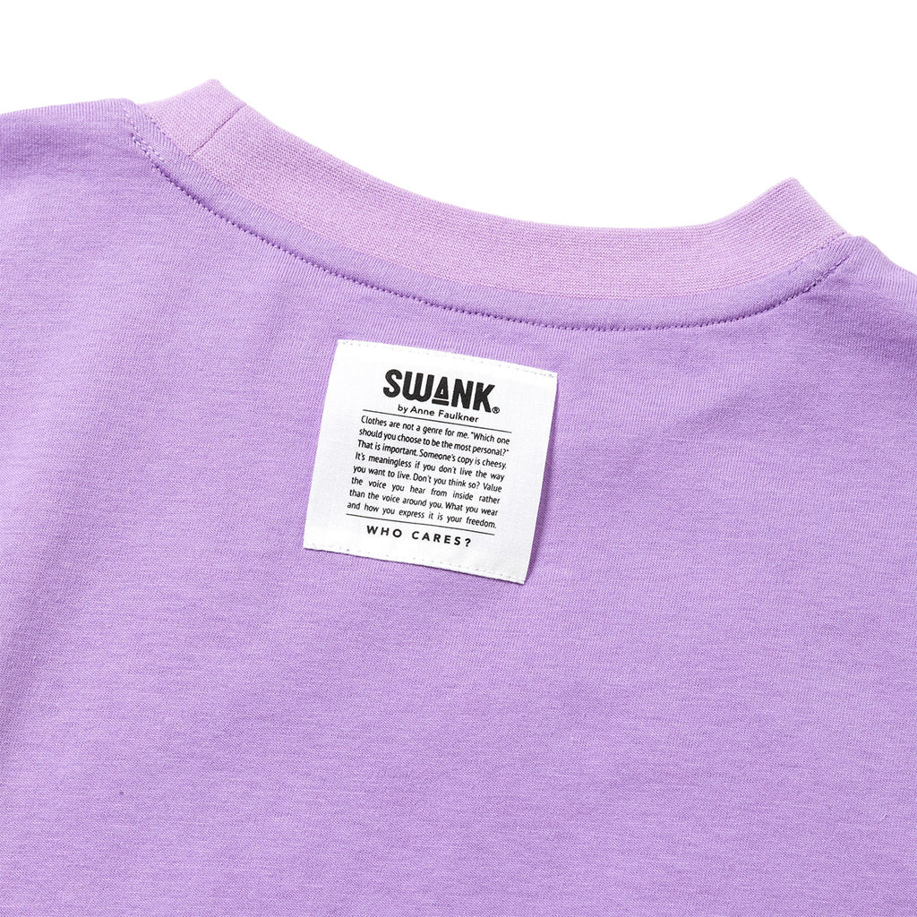 SWANK Logo T-Shirt(Purple)