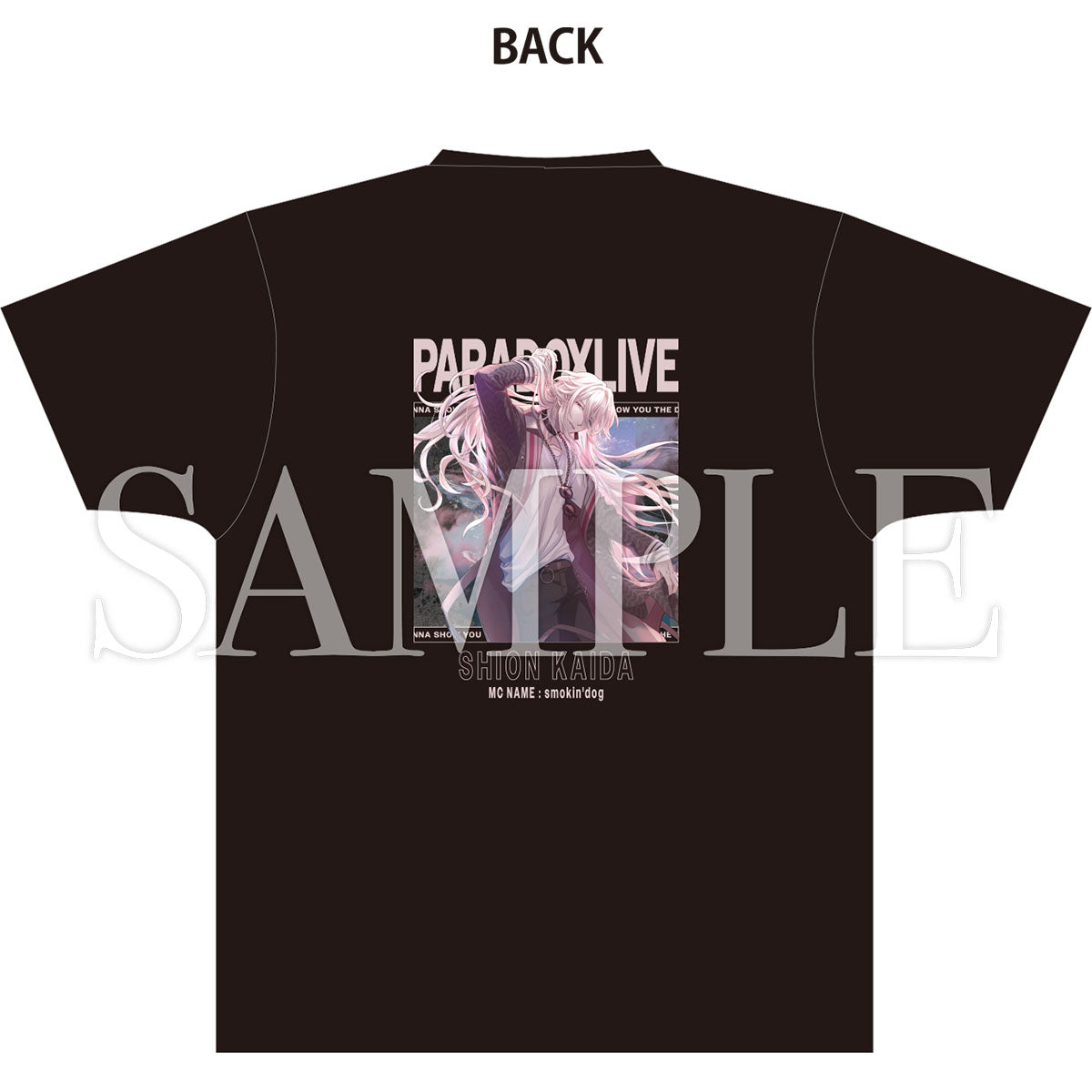 Paradox Live 幻影 バックプリントTシャツ Ver.2 – GCRESTORE