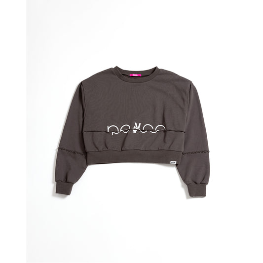 SWANK PE✌CE Switching Sweatshirt