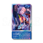 Paradox Live 5th Anniversary Ticket style hologram sticker ver.1