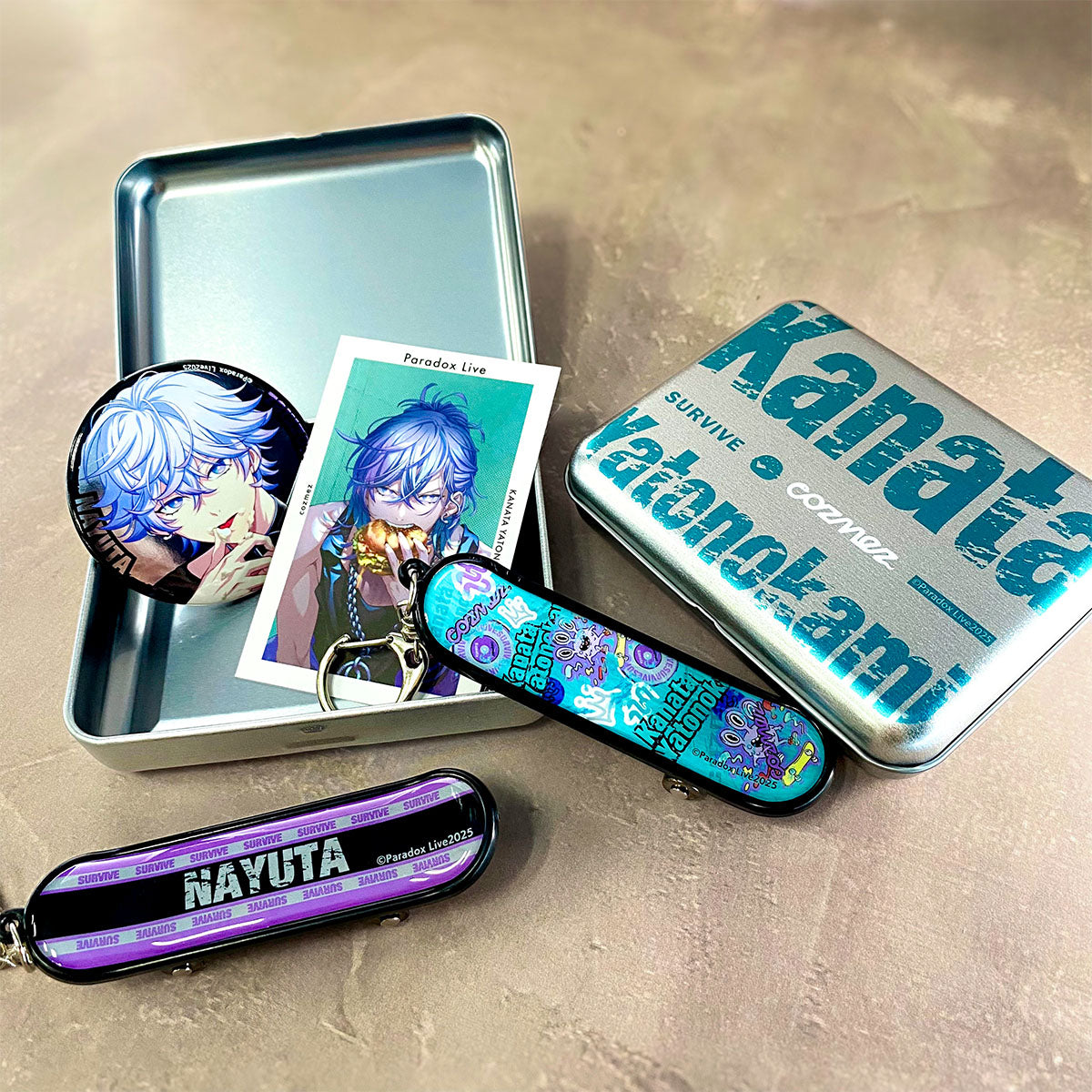 Paradox Live SURVIVE キャンディ入り缶ケース – GCRESTORE ジークレストア