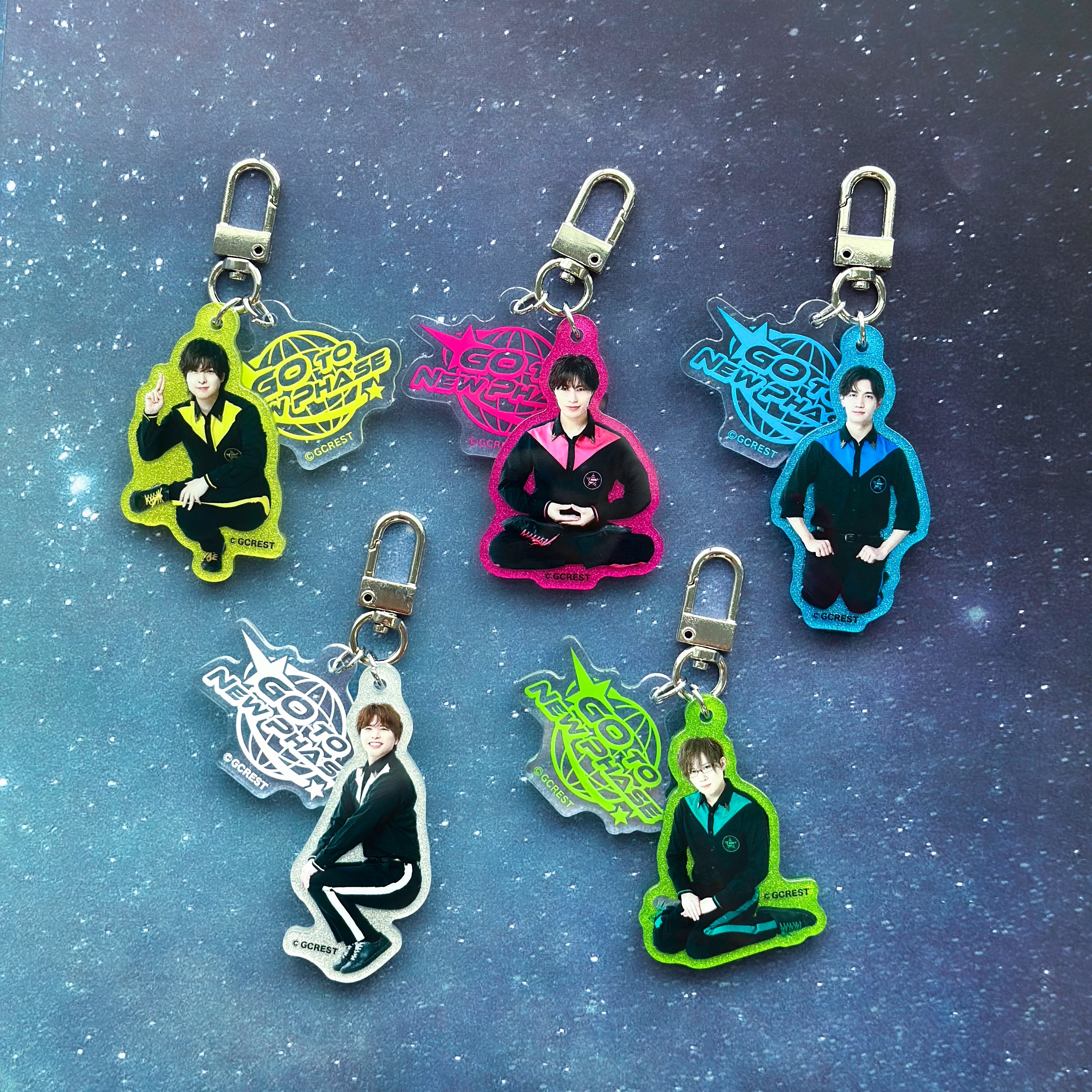 GOALOUS5 アクリルキーリングハンガー 6周年Ver. – GCRESTORE