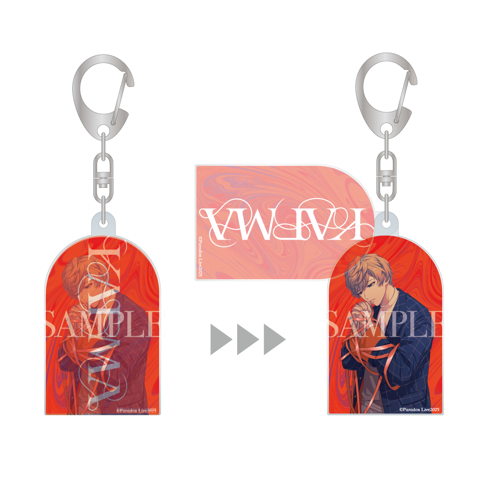 Paradox Live KARMA 2連アクリルキーホルダー – GCRESTORE