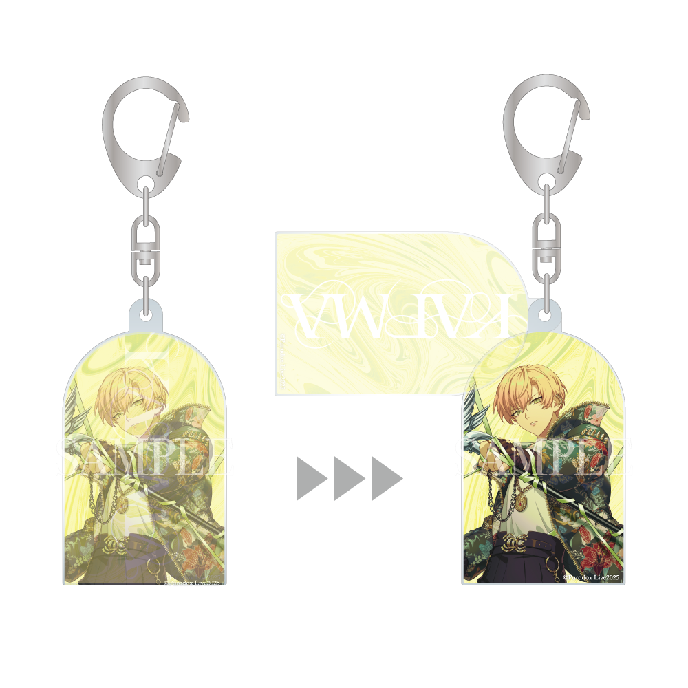 Paradox Live KARMA 2連アクリルキーホルダー – GCRESTORE