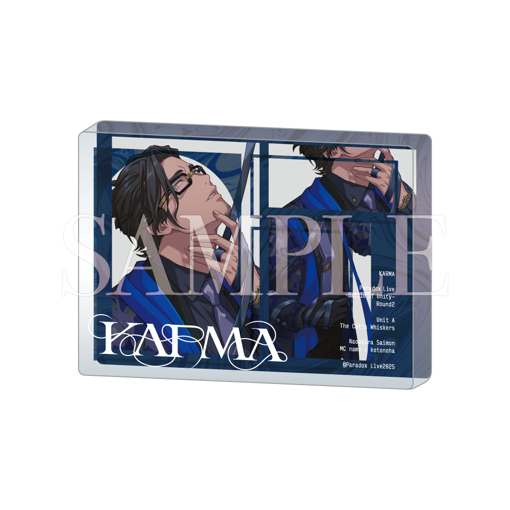 Paradox Live KARMA アクリルブロック – GCRESTORE ジークレストア Paradox Live KARMA アクリルブロック – GCRESTORE ジークレストア