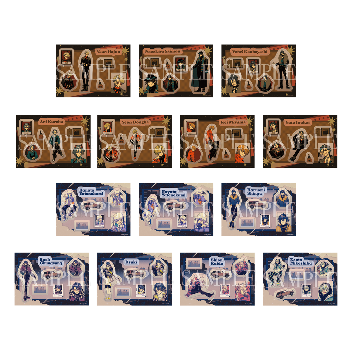 Paradox Live Seasonal Show ミニステッカーシート Ver.2 – GCRESTORE Paradox Live Seasonal Show ミニステッカーシート Ver.2 – GCRESTORE
