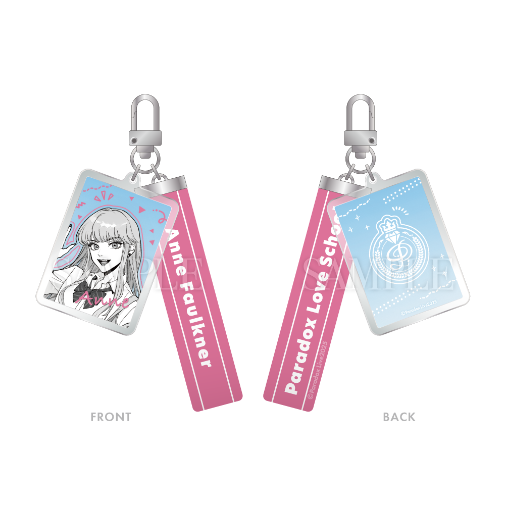 プランと料金 Paradox Live パララブ学園 証明写真風キーホルダー Ver.1 アイドル