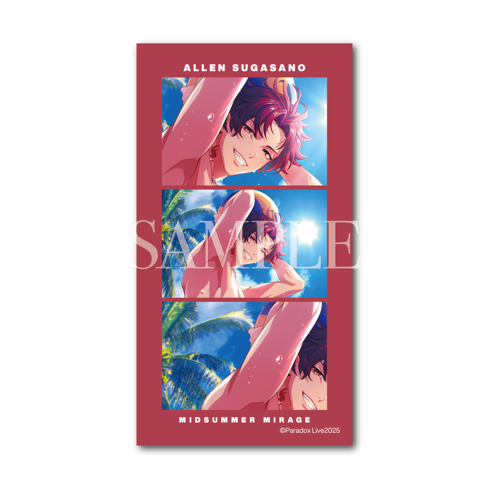 Paradox Live 真夏の幻影 ホログラムステッカー Ver.1 – GCRESTORE Paradox Live 真夏の幻影 ホログラムステッカー Ver.1 – GCRESTORE