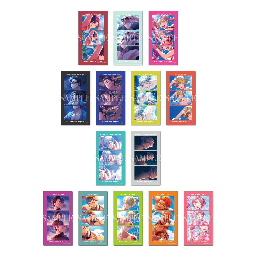 Paradox Live 真夏の幻影 ホログラムステッカー Ver.1 – GCRESTORE Paradox Live 真夏の幻影 ホログラムステッカー Ver.1 – GCRESTORE