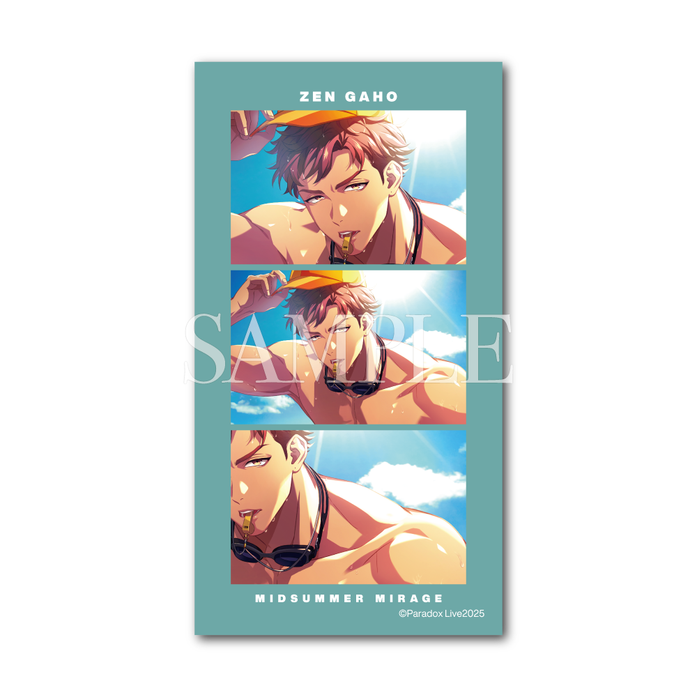 Paradox Live 真夏の幻影 ホログラムステッカー Ver.1 – GCRESTORE Paradox Live 真夏の幻影 ホログラムステッカー Ver.1 – GCRESTORE