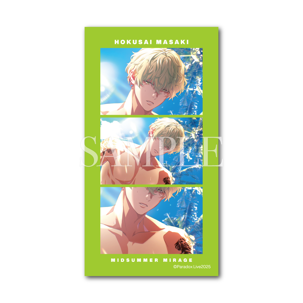 Paradox Live 真夏の幻影 ホログラムステッカー Ver.1 – GCRESTORE Paradox Live 真夏の幻影 ホログラムステッカー Ver.1 – GCRESTORE