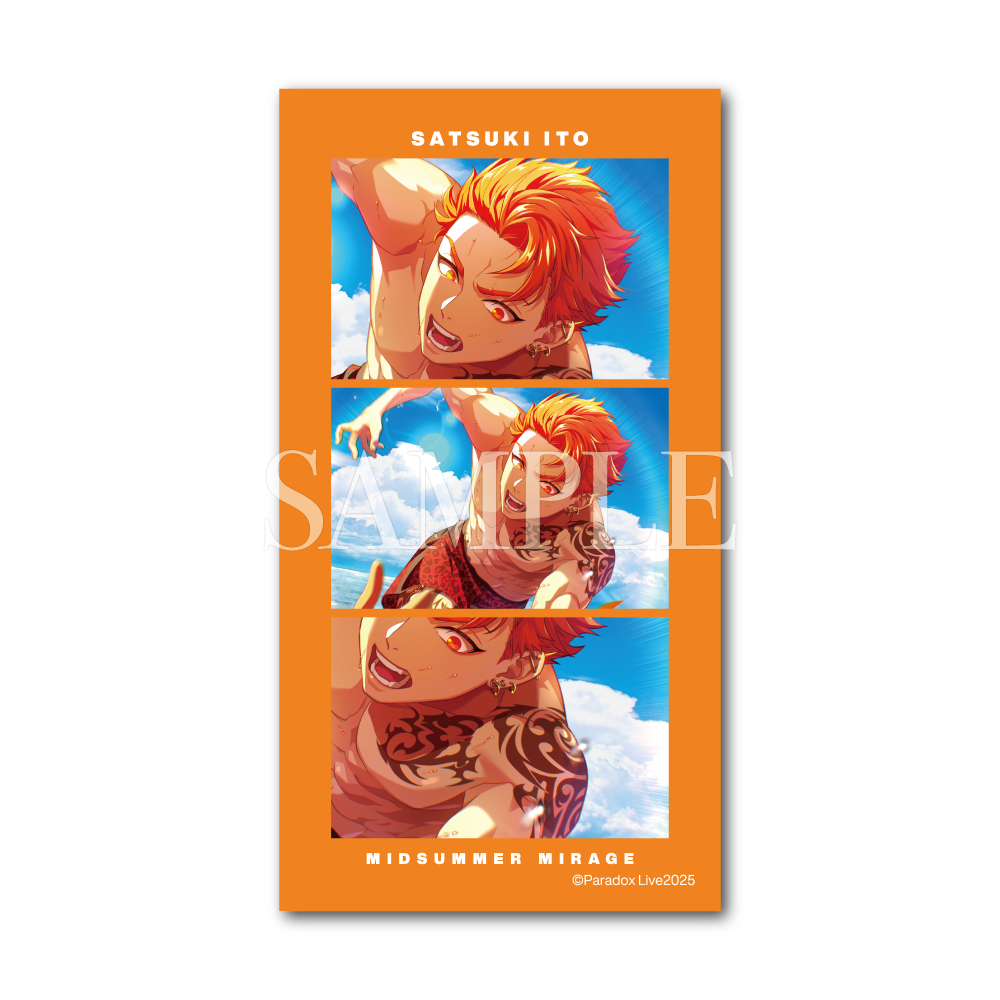 Paradox Live 真夏の幻影 ホログラムステッカー Ver.1 – GCRESTORE Paradox Live 真夏の幻影 ホログラムステッカー Ver.1 – GCRESTORE