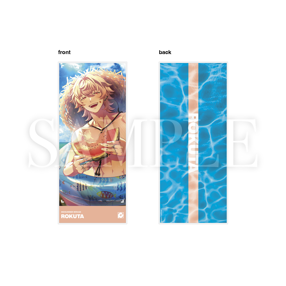 Paradox Live 真夏の幻影 ボトル付きスローガン Ver.2 Paradox Live 真夏の幻影 ボトル付きスローガン Ver.2