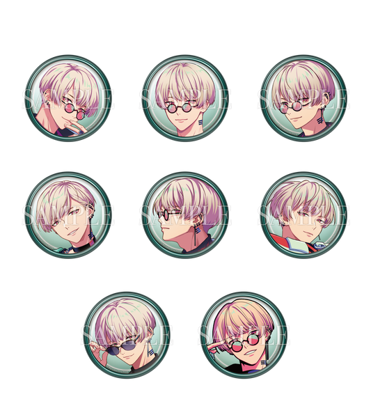 Paradox Live Artist can badge Yeon Hajun Ver.B (blinds)