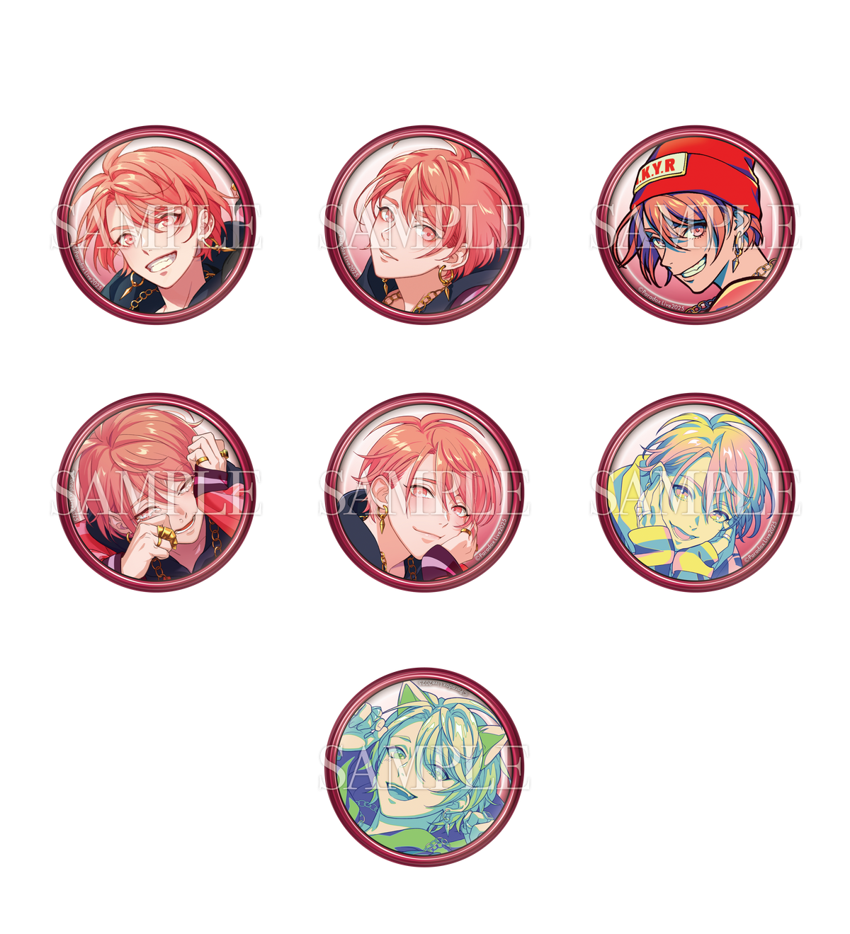 Paradox Live アーティスト別缶バッジ 円山 玲央 Ver.A Paradox Live アーティスト別缶バッジ 円山 玲央 Ver.A