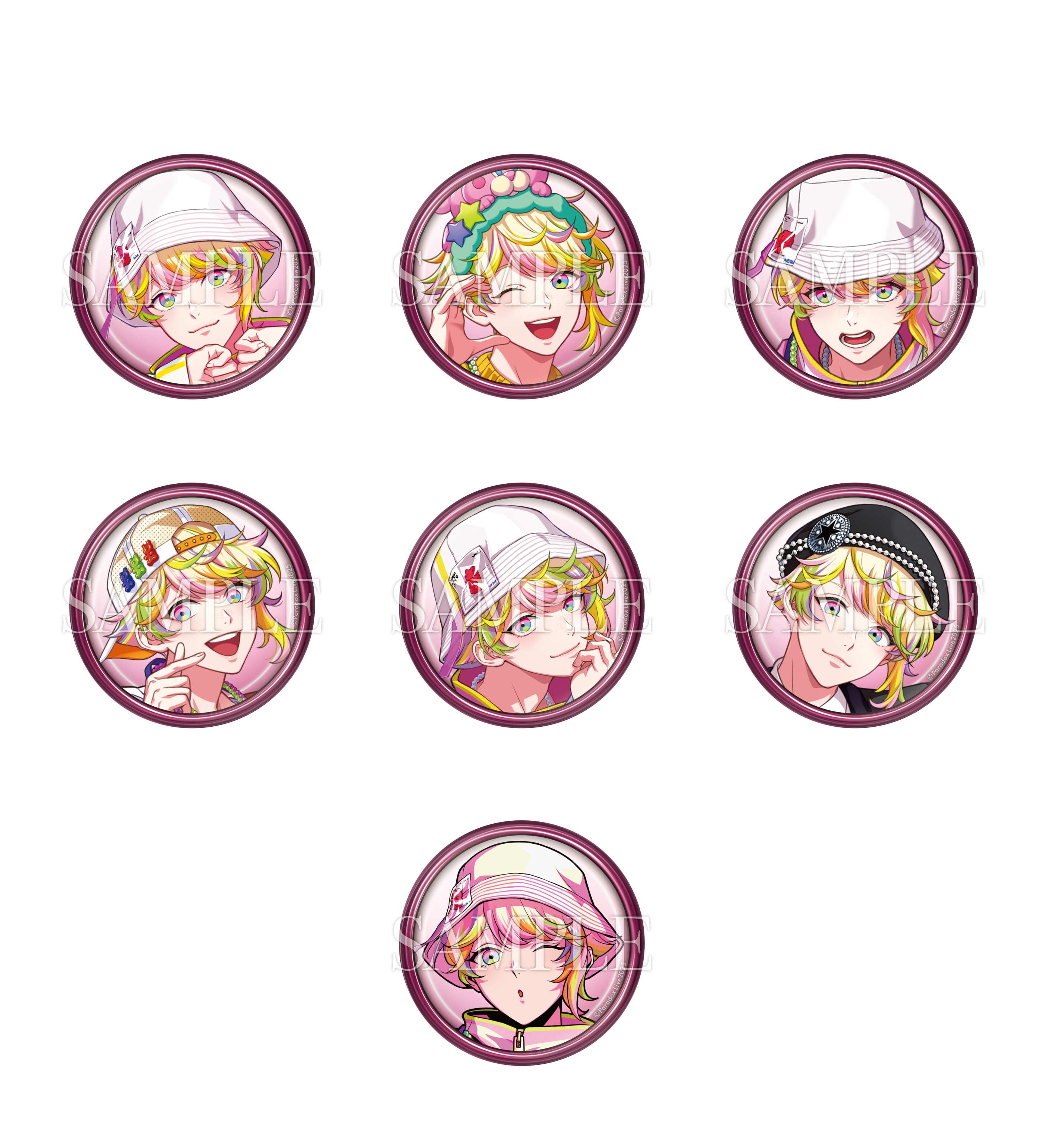 パラライ ParadoxLive 真夏の幻影 缶バッジパララブ学園 三洲寺甘太郎 パラライ ParadoxLive 真夏の幻影 缶バッジパララブ学園 三洲寺甘太郎