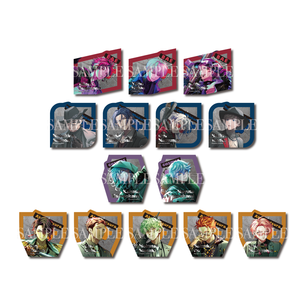 Paradox Live 6th Anniversary ダイカットステッカー Ver.1 Paradox Live 6th Anniversary ダイカットステッカー Ver.1