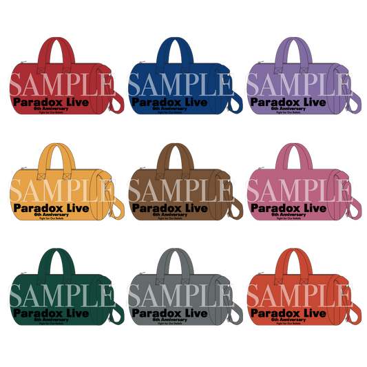 Paradox Live 6주년 기념 보스턴백