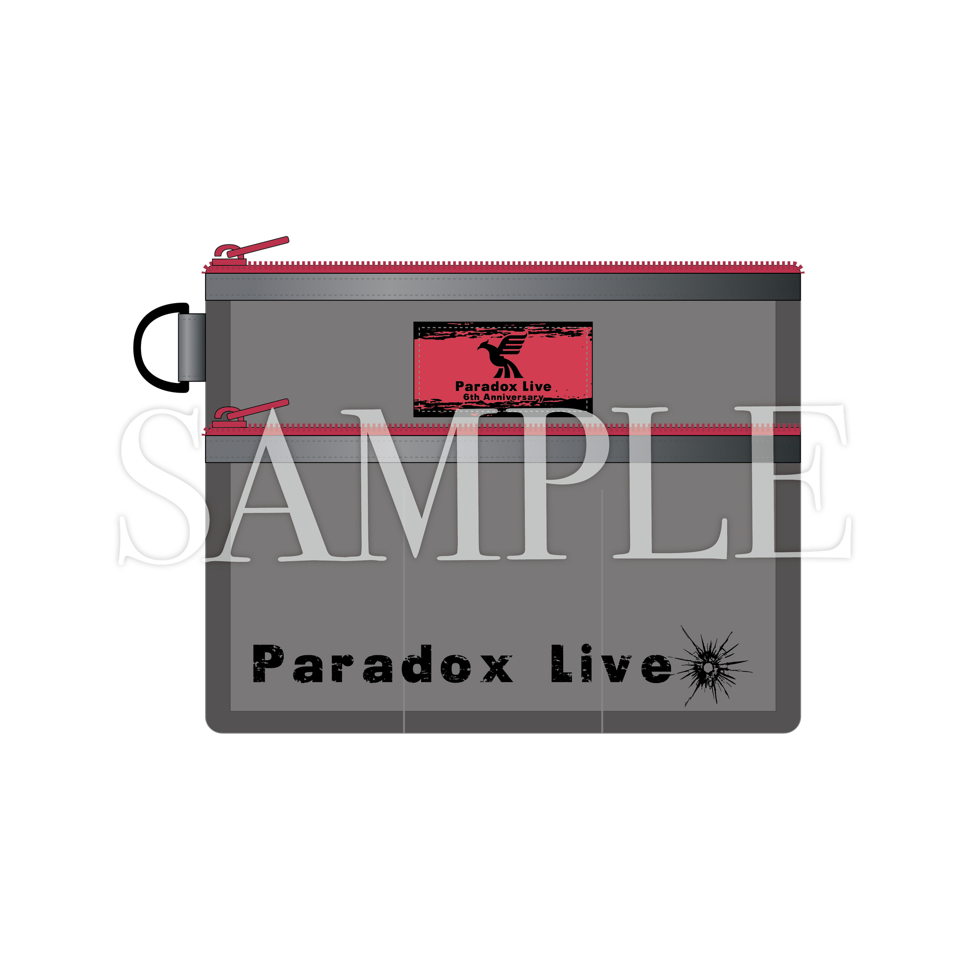 Paradox Live 6th Anniversary Clear Flat Pouch – GCRESTORE ジーク