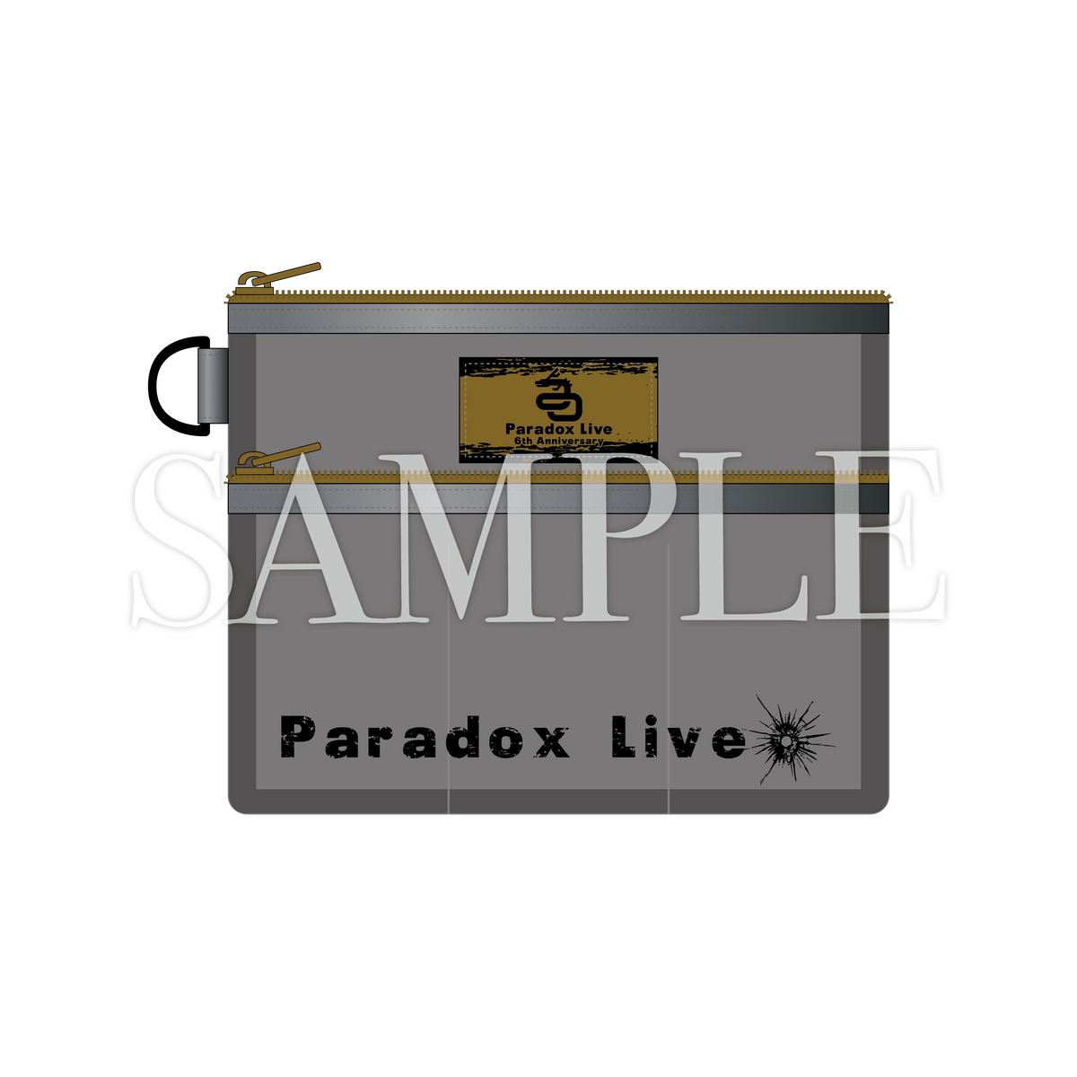 Paradox Live 6th Anniversary クリアフラットポーチ – GCRESTORE Paradox Live 6th Anniversary クリアフラットポーチ – GCRESTORE