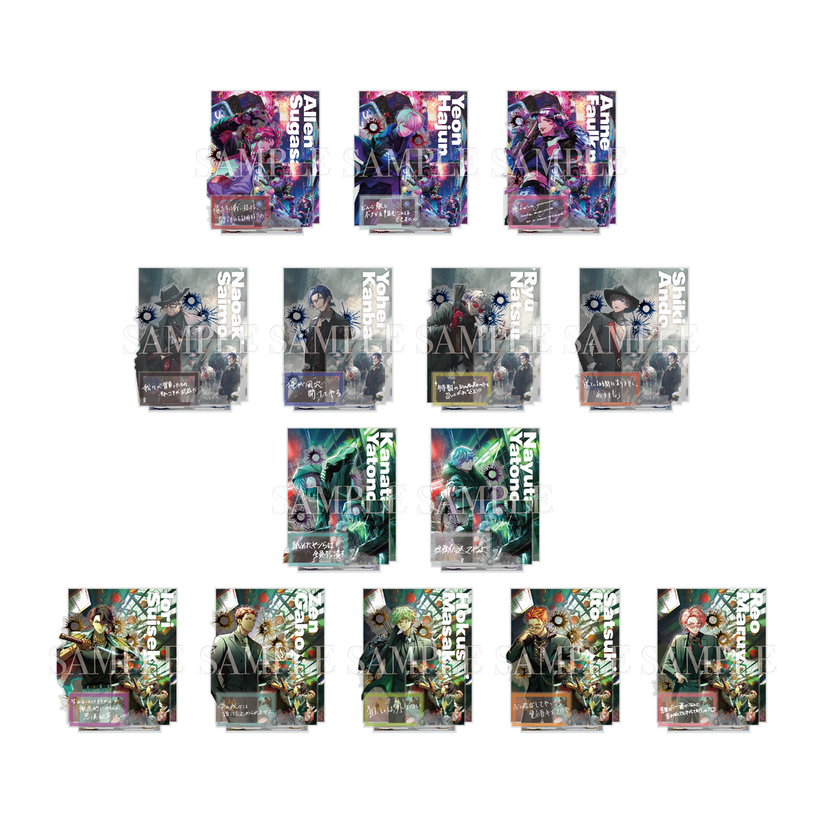 Paradox Live 6th Anniversary ビッグジオラマアクリル Ver.1 Paradox Live 6th Anniversary ビッグジオラマアクリル Ver.1