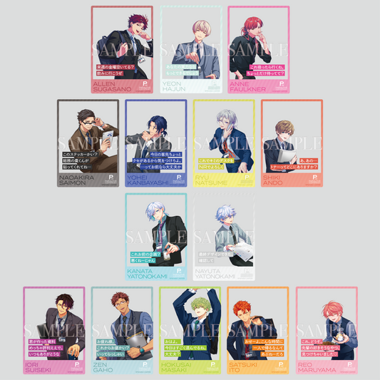 Paradox Live パララブカンパニー ミニクリアカード Ver.1