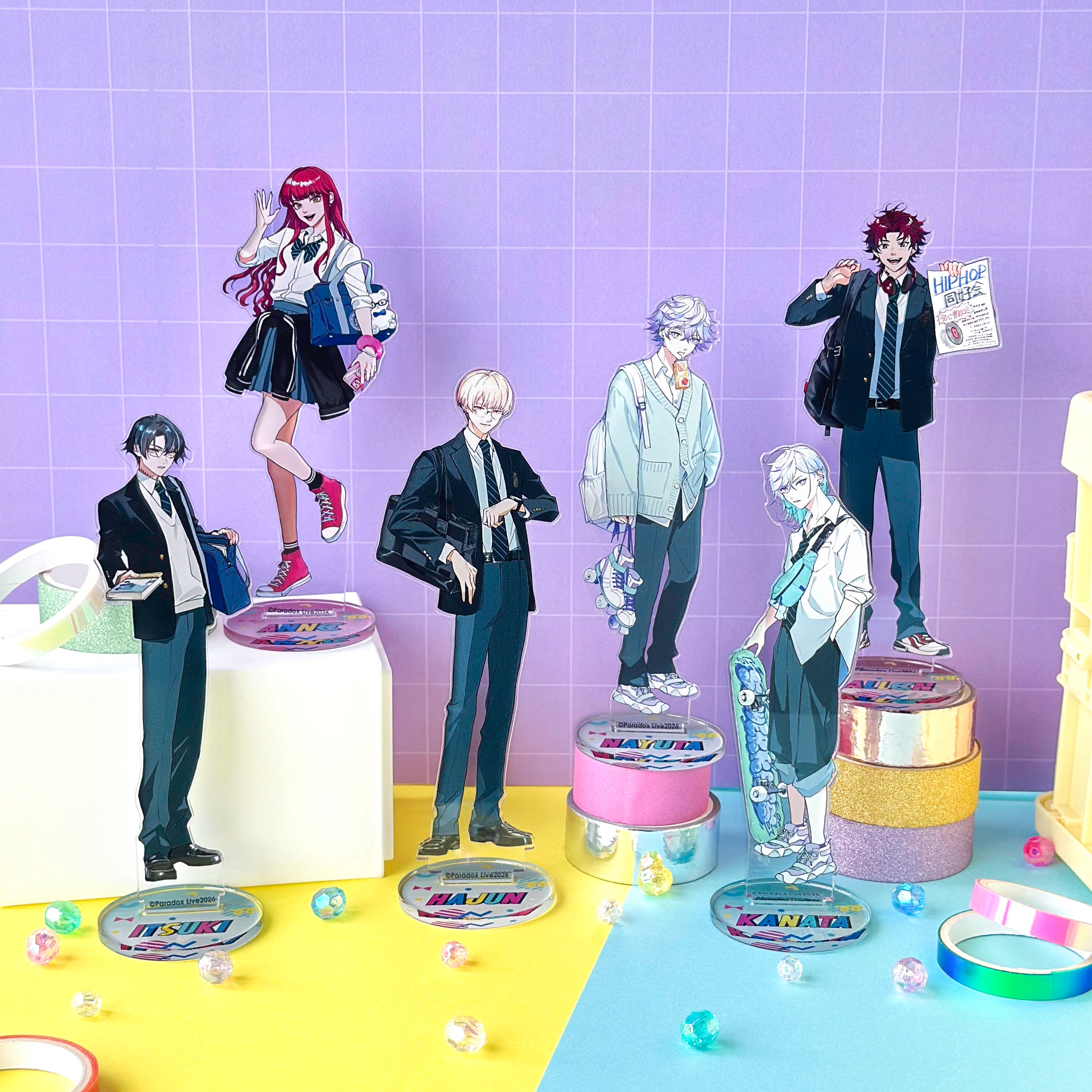 Paradox Live パララブ学園 1ST ANNIVERSARY アクリルスタンド Ver.1