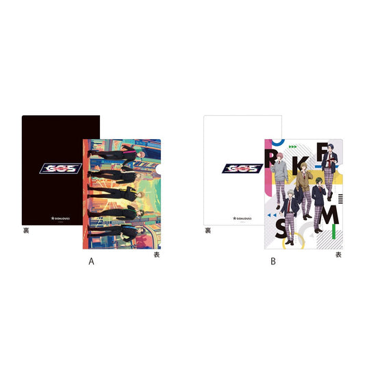 GOALOUS5 "Mission: GO5" vol.01 Clear file 2 pieces set