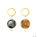 Dream Meister and the Recollected Black FairyBET YOUR FLAME Release Commemorative Casino Coin -style acrylic key chain