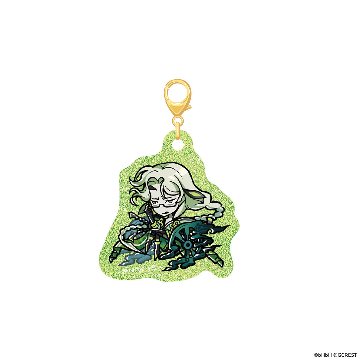 夢職人と忘れじの黒い妖精 ラメアクリルチャーム – GCRESTORE