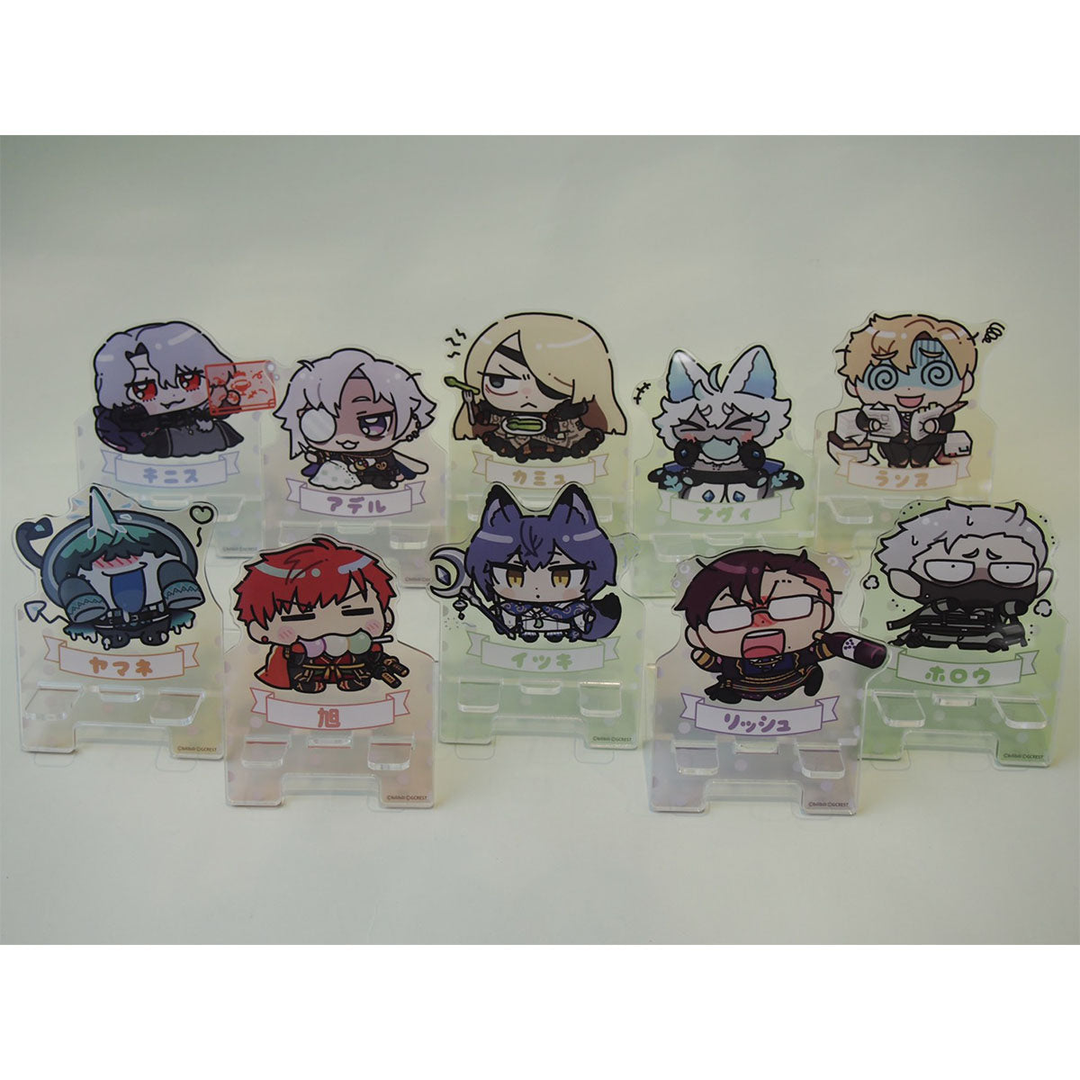 夢職人と忘れじの黒い妖精 ゆるくろな日常 アクリルスマホスタンド