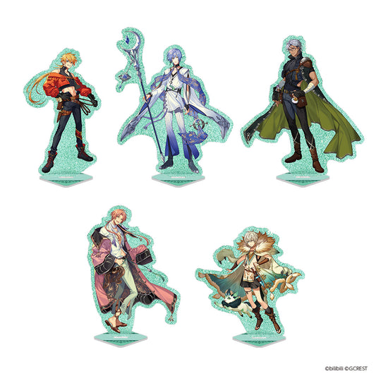 夢職人と忘れじの黒い妖精 ラメアクリルスタンド 月渡り