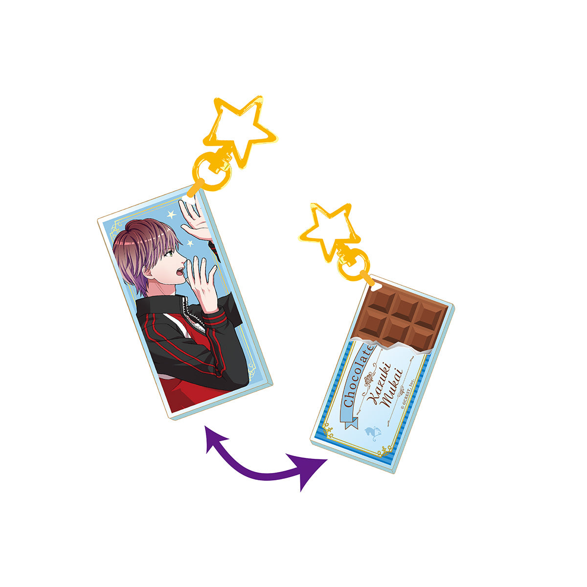 デュエプレフェス グレン ルカ アクリルキーホルダー プレイ用 バラ売り不可 デュエプレフェス グレン ルカ アクリルキーホルダー プレイ用