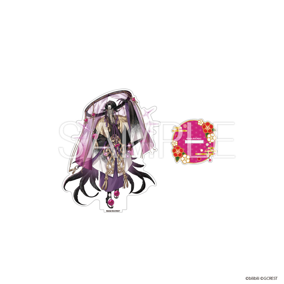夢職人と忘れじの黒い妖精 新春万福・幸う年を君と アクリル 夢職人と忘れじの黒い妖精 新春万福・幸う年を君と アクリル