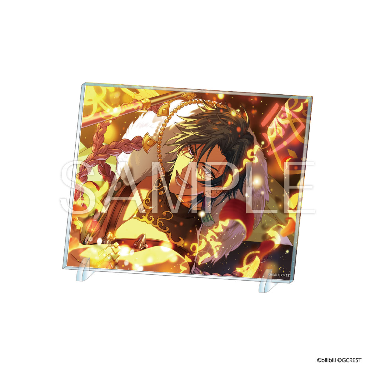 夢職人と忘れじの黒い妖精 新春万福・幸う年を君と アクリルパネル