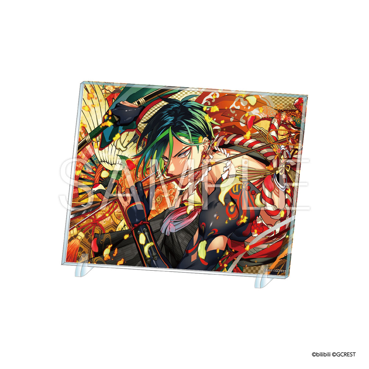 夢職人と忘れじの黒い妖精 新春万福・幸う年を君と アクリルパネル