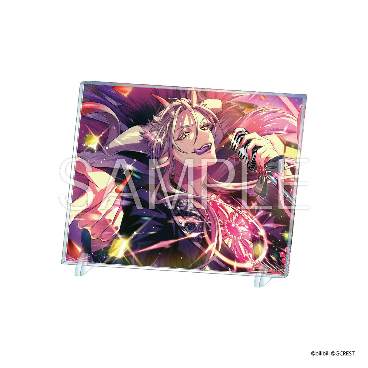 夢職人と忘れじの黒い妖精 新春万福・幸う年を君と アクリルパネル