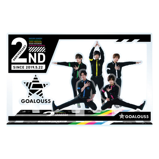 GOALOUS5 2nd Anniversary Acryli Geolamagora Stand