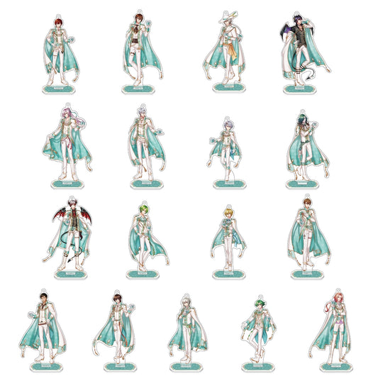 Sleeping Kingdom and 100 Sleeping Prince 6th Anniversary Prince Parade Acrylic Stand Keychain (Blind)