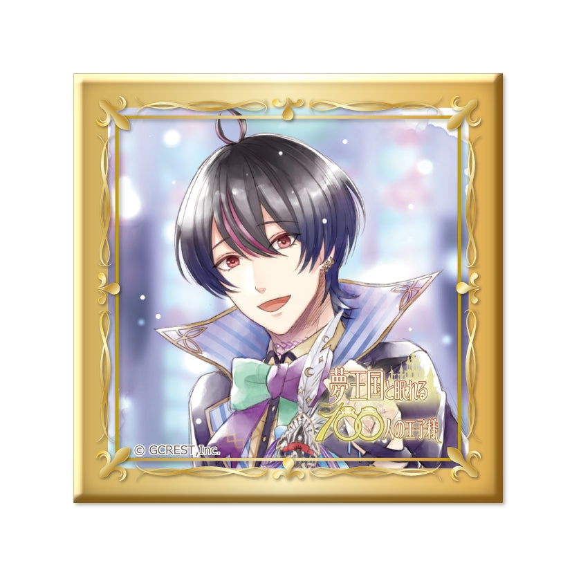 夢王国と眠れる100人の王子様 缶バッジ トト 夢100 TOTO